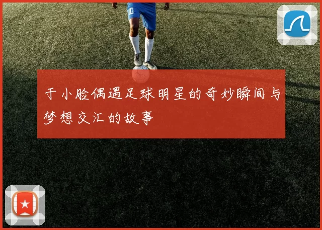 于小脸偶遇足球明星的奇妙瞬间与梦想交汇的故事